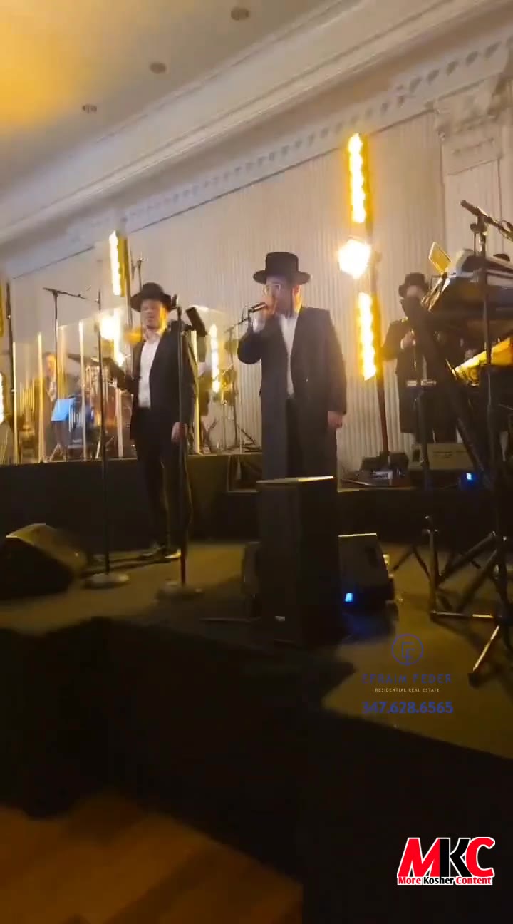 מזל טוב משפחת גרינוואלד פון Greenwald Caterers! חתונה נעכטן ביינאכט אין לייקוואוד טערעס