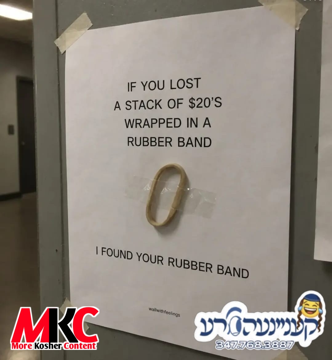 ווער עס האט פארלוירן...
