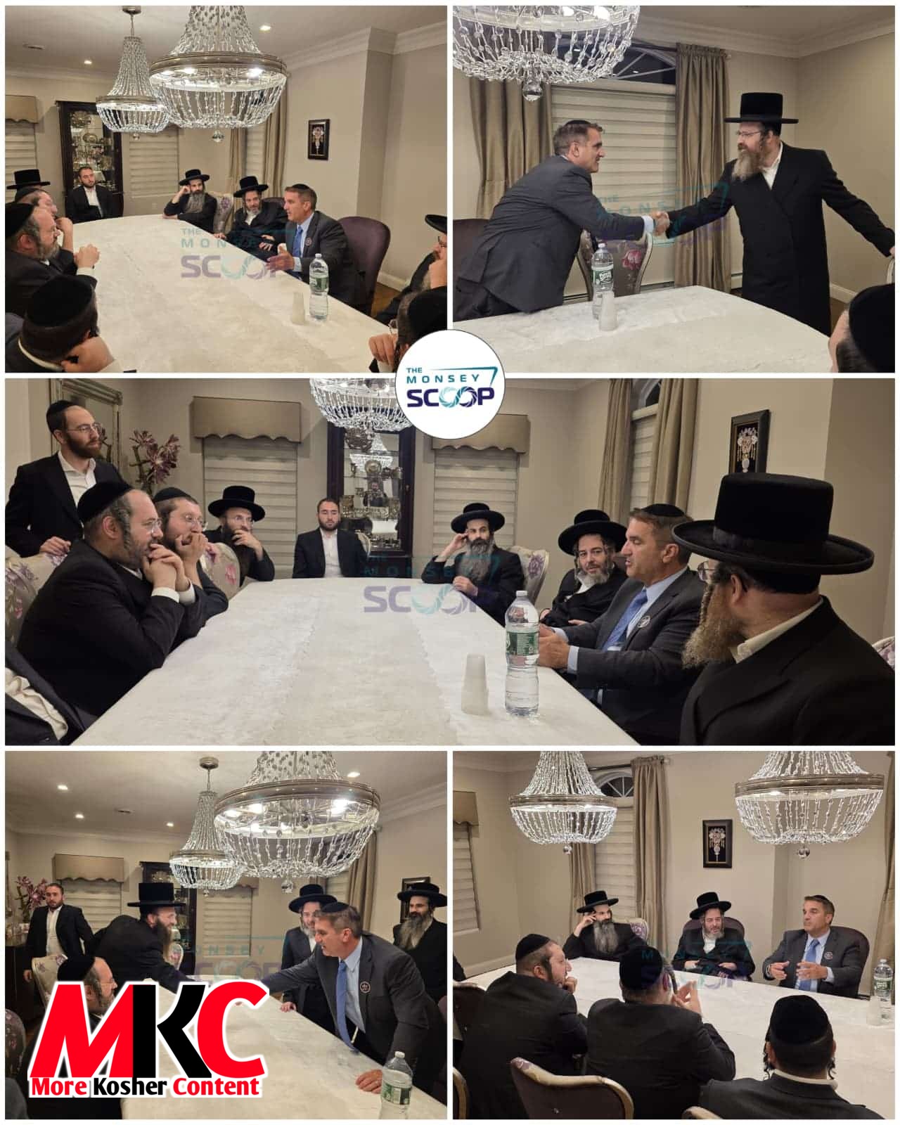 בילדער: סטעיט סענאט קאנדידאט דזשאו ראנד האט זיך געטראפן מיט חשוב'ע רבנים אין טשעסטנאט רידזש, אריינגערעכנט…