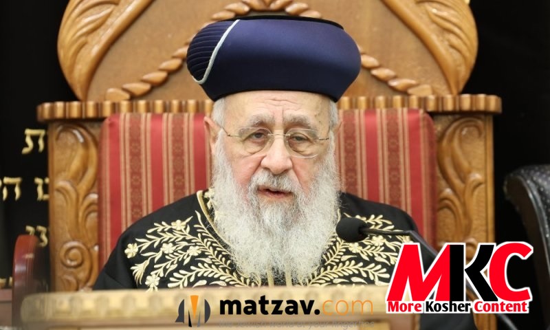 "קלארע און אבסאלוטע התחייבויות": הגאון רבי יצחק יוסף שליט"א דערקלערט אז דער גיוס געזעץ וועט זיין די ערשטע פ…