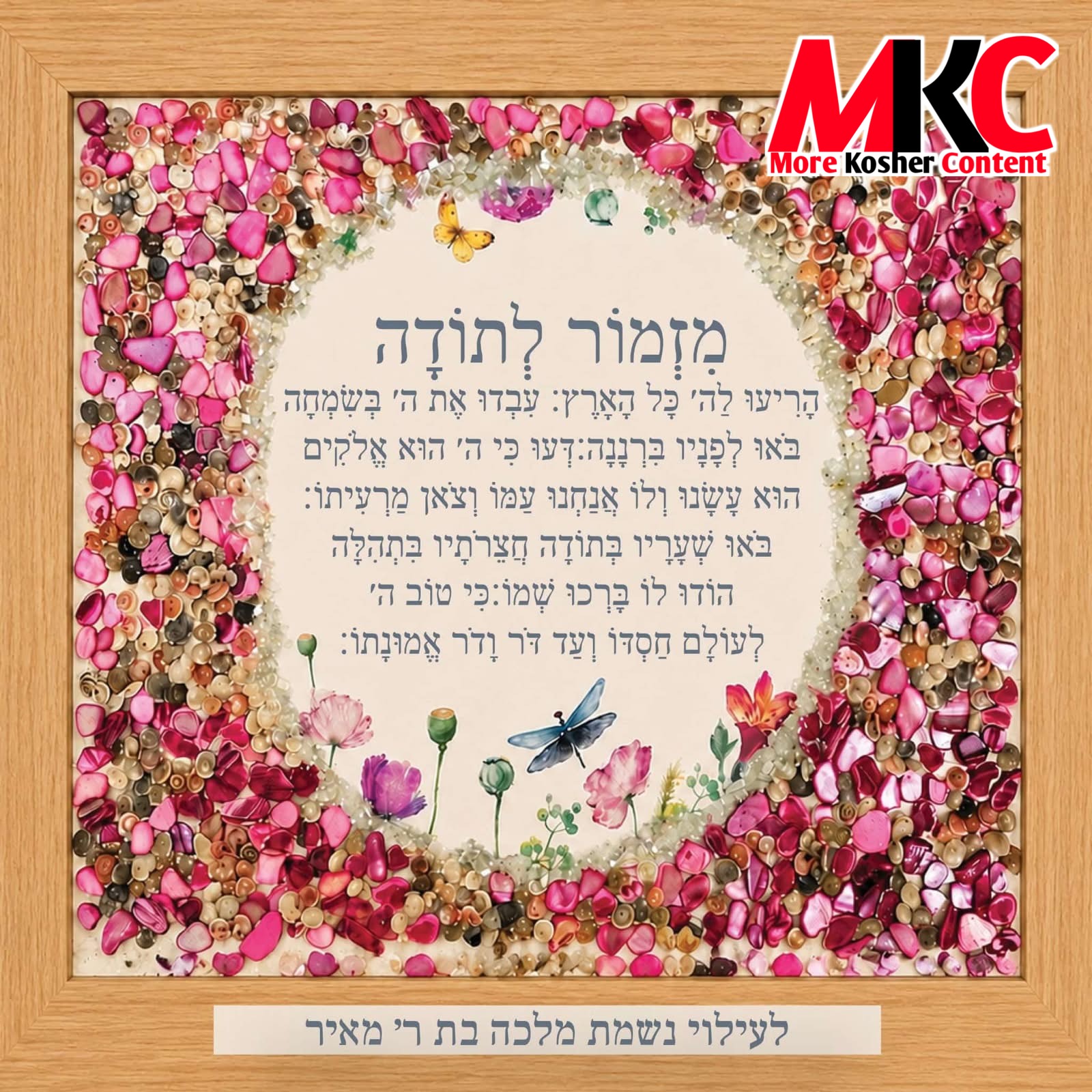 איך האב געהאט די זכות צו זינגען פאר די צדקת מלכה ע"ה לעצטן מיטוואך, נאר צוויי טעג בעפאר זי איז נפטר געווארן.…