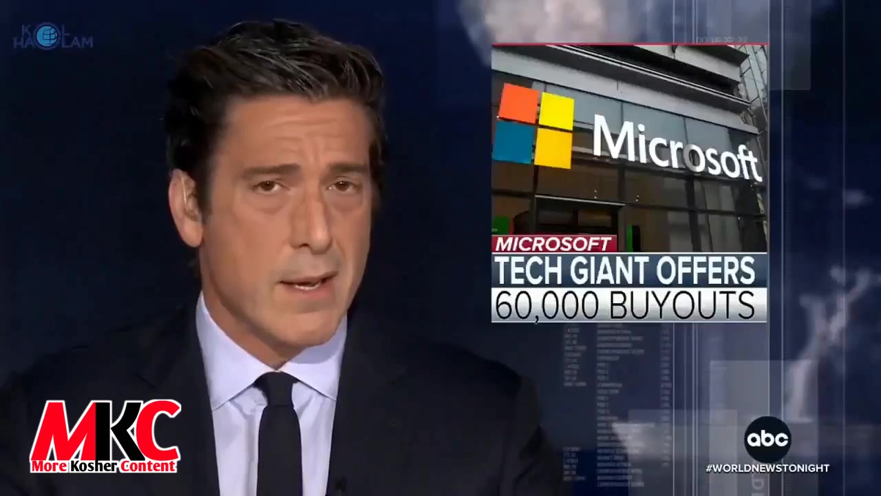 Microsoft אָפערט פרייוויליגע אפטריט-פעקלעך פאר ארום 60,000 ארבעטער איבער דער וועלט, בערך א פערטל פון אירע אר…