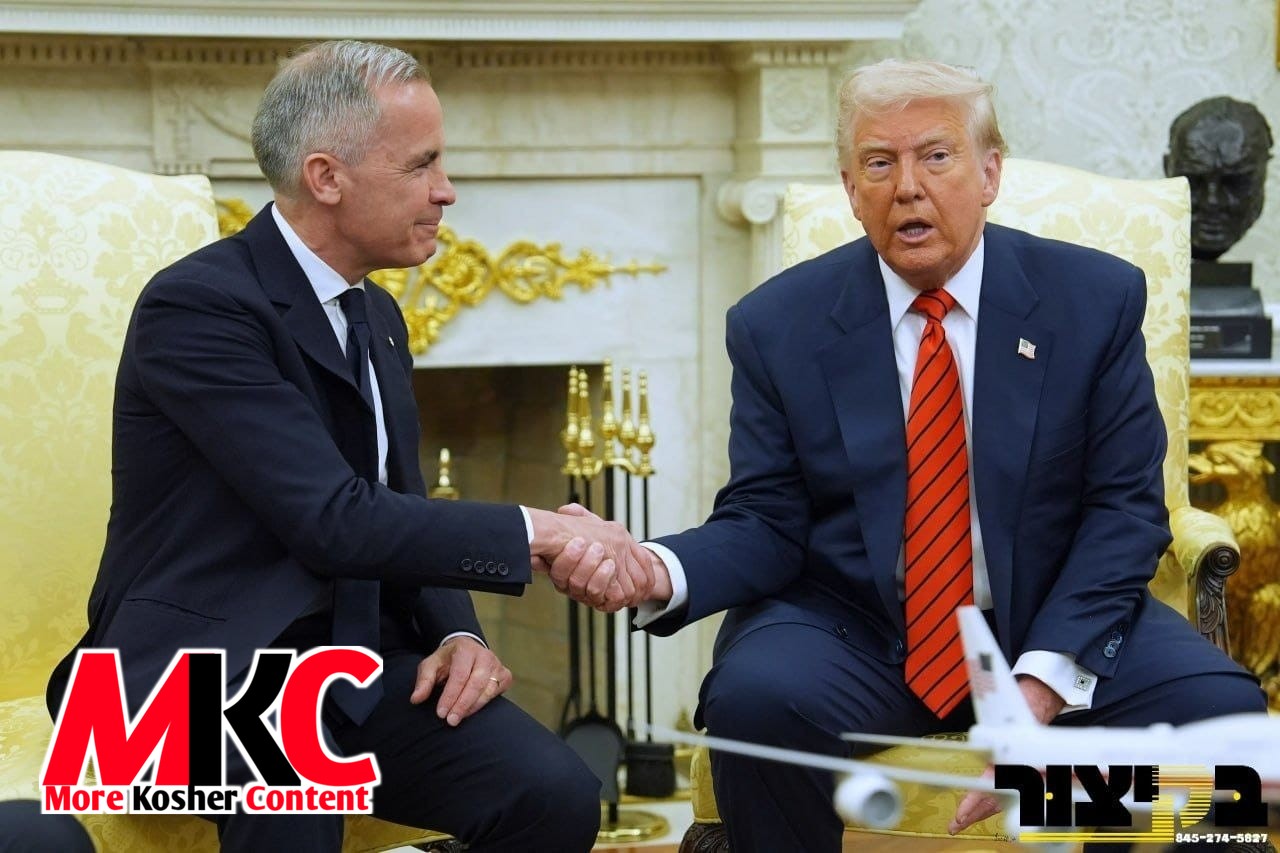 דער קאנאדישער פריים מיניסטאר מארק קארני זאגט אז האנדלס געשפרעכן מיט אמעריקע האט זיך שטארק פארבעסערט, און ווא…