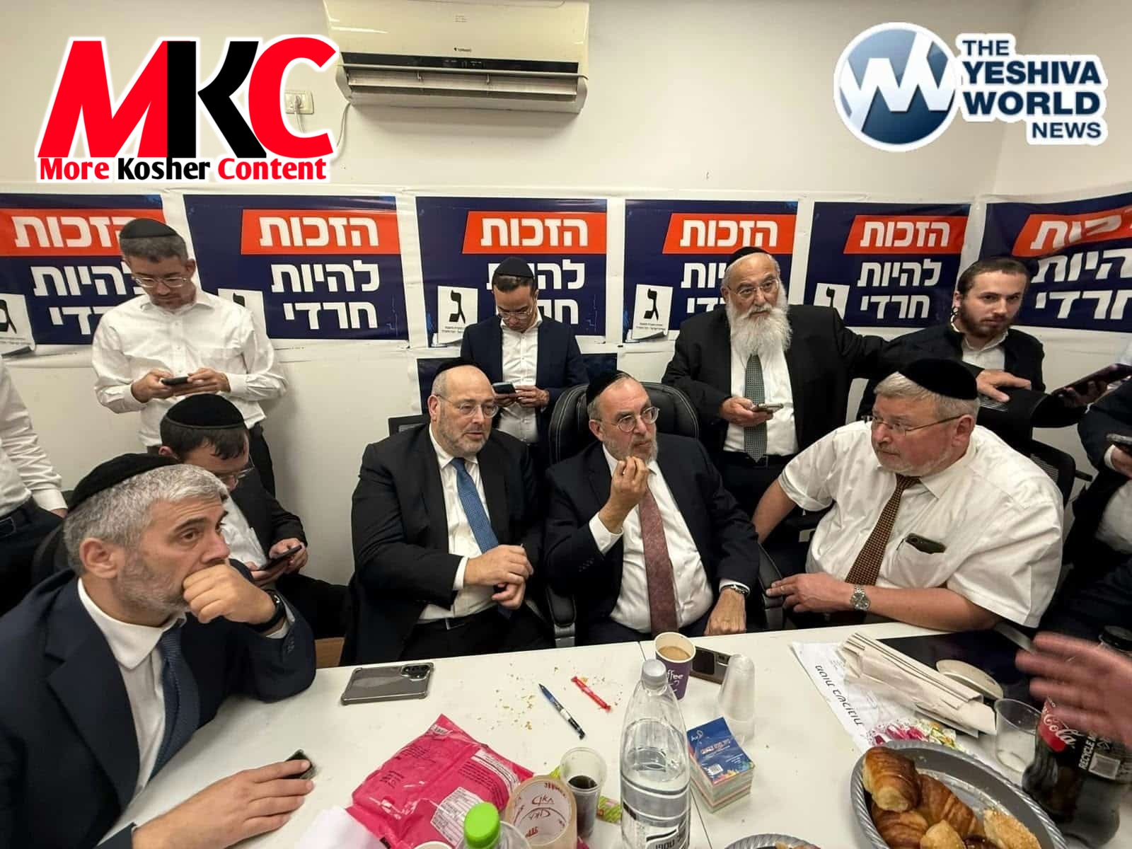 ווייניגער ווי דריי שעה פאר די קלפיס ווערן פארמאכט, איז דער יו"ר פון סיעת יהדות התורה, חבר הכנסת הרב יעקב אשר…