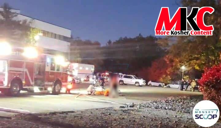 העזמאט עמערדזשענסי: געביידע עוואקואירט נאכדעם וואס הידראכלאריק עסיד איז אויסגעגאסן געווארן אין ארענדזשבורג…