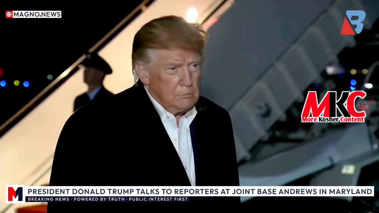 🇺🇸🇮🇱 - US President Trump on the Israeli election: "I actually heard Netanyahu did pretty well, winning…