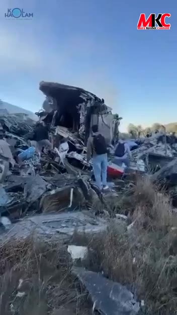 Dramatic footage of the two high-speed trains carrying about 500 passengers that collided in Spain's Toledo…