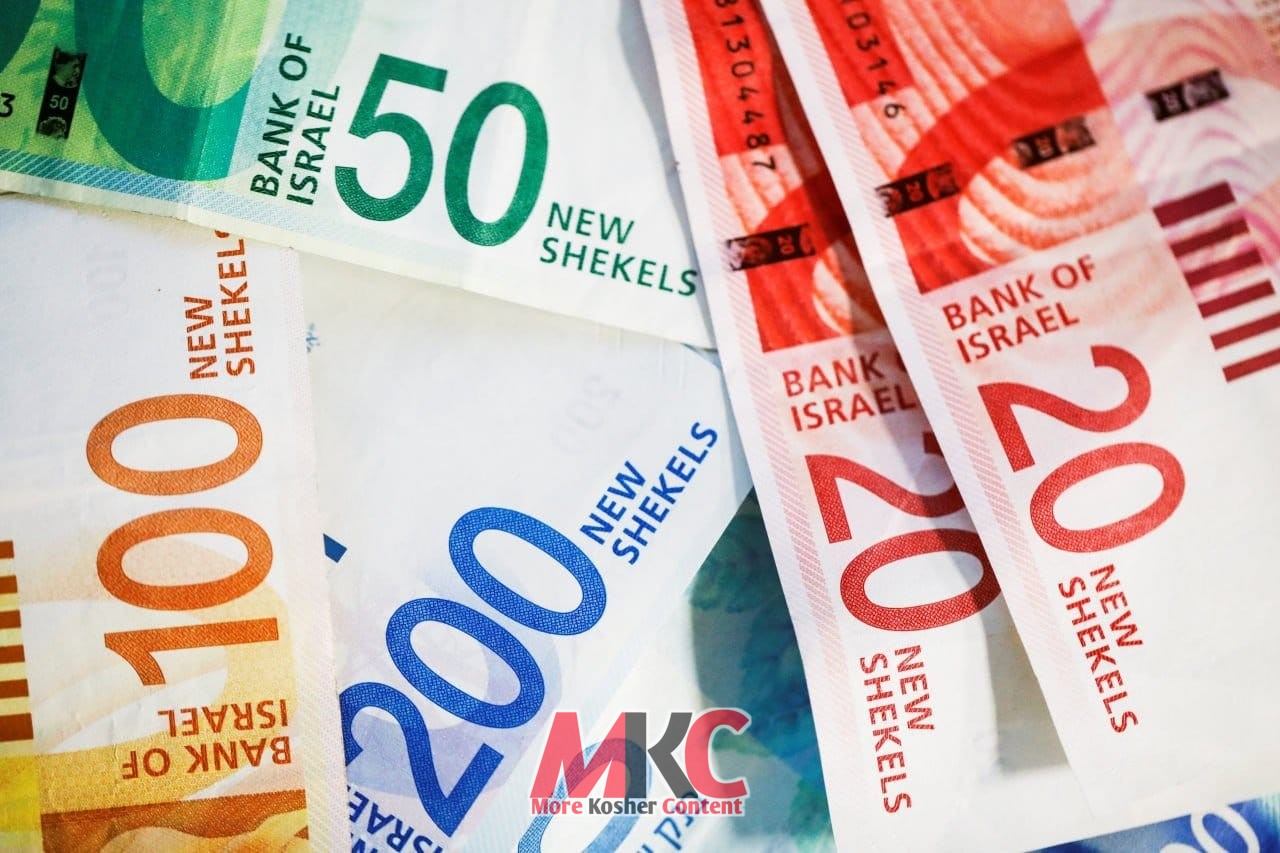 The Israeli shekel fell sharply against major currencies as preliminary election results fueled political un…