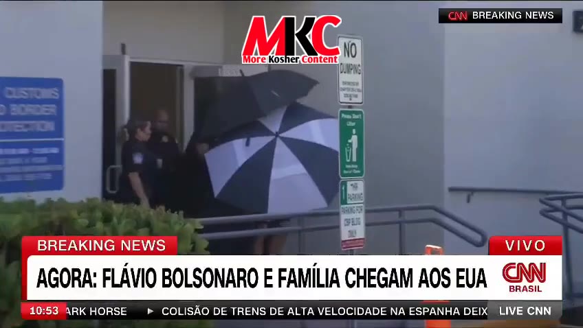 🇧🇷🇺🇸 FLAVIO BOLSONARO ARRIVES IN MIAMI: Flavio Bolsonaro, son of jailed former Brazilian President Jair…