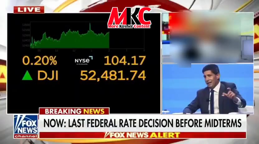 BREAKING: The Federal Reserve kept interest rates unchanged at 3.75% to 4%, six days before the midterm el…