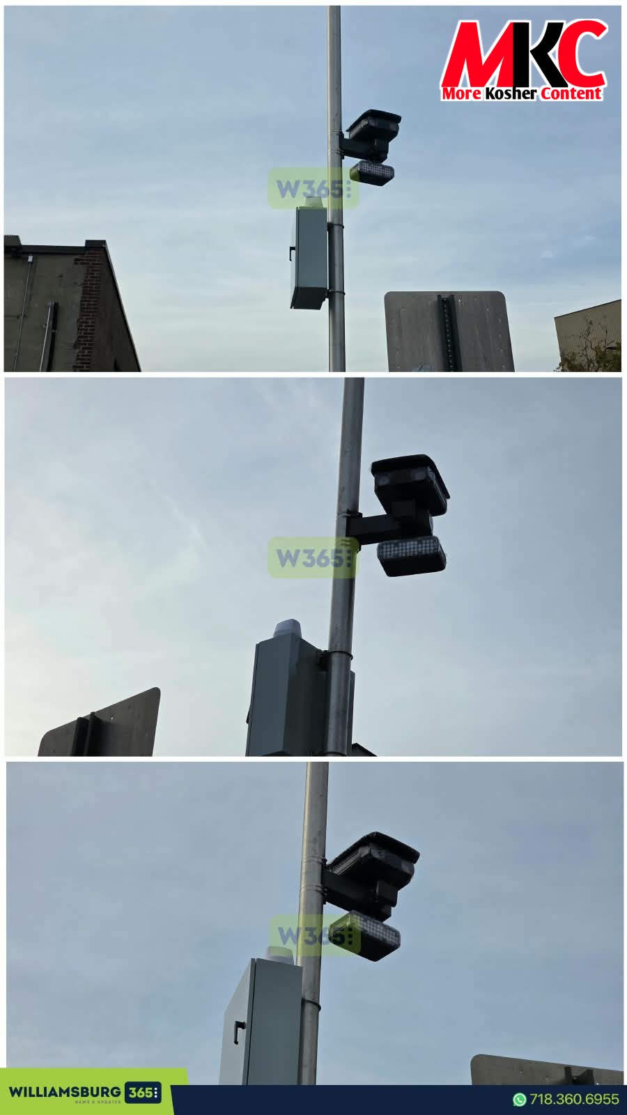 An apparent red-light camera was installed this week at Wythe Avenue and Hooper Street, facing traffic on Wy…