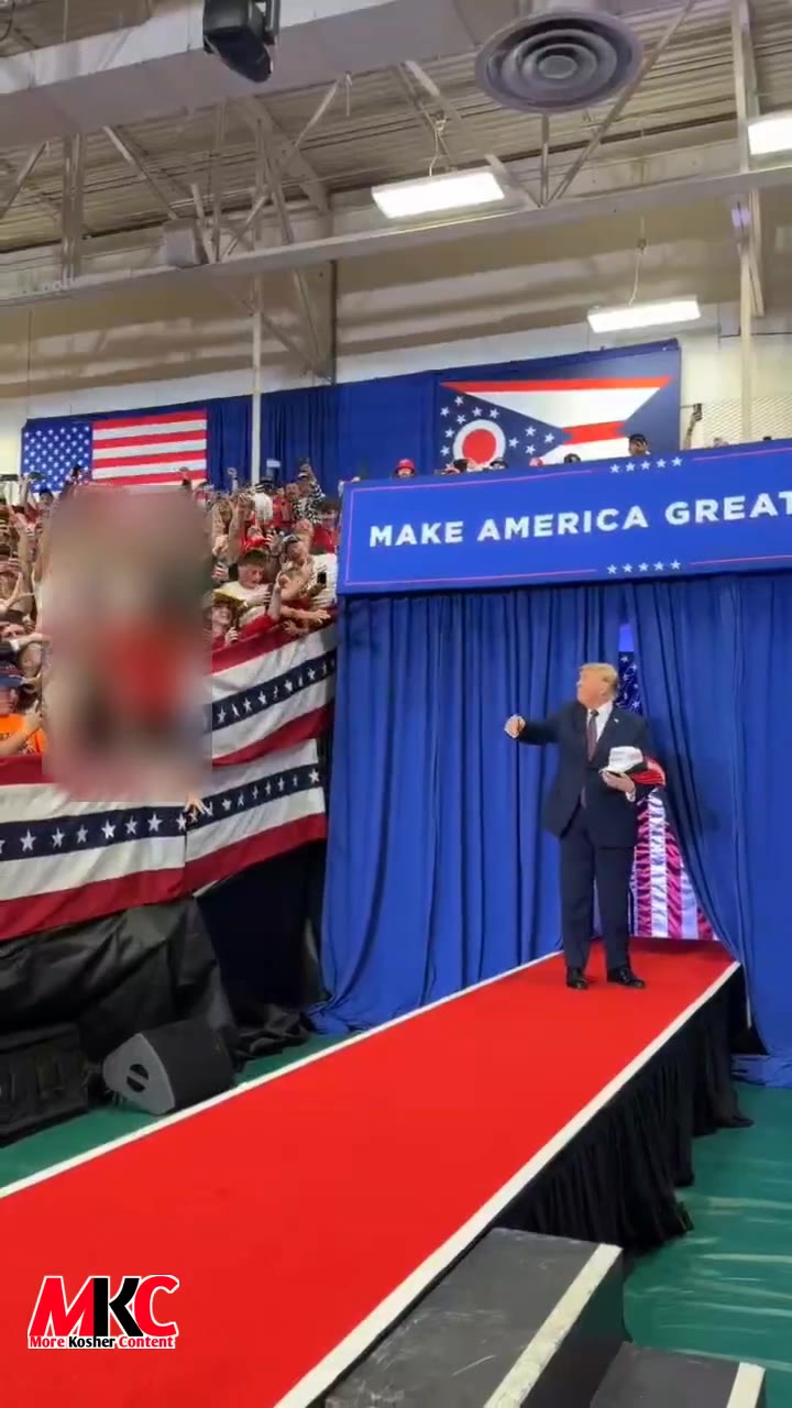 Tonight's Trump Rally is in Chillicothe, Ohio