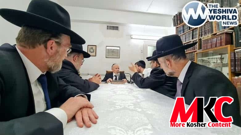 🚨הויכע פירער פון יהדות התורה באטראכטן לויט באריכטן צו שטיצן א רעגירונג אנגעפירט דורך גדי אייזנקאט, וואס ווי…