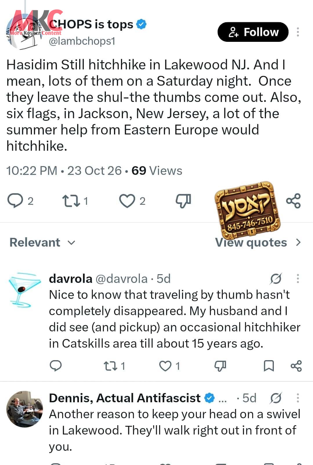 אפאר פויערן שמועסן צווישן זיך וועגן דעם אמאליגן מנהג פון כאפן היטשעס און ווייזן אן אז ביי די חסידים כאפט מע…