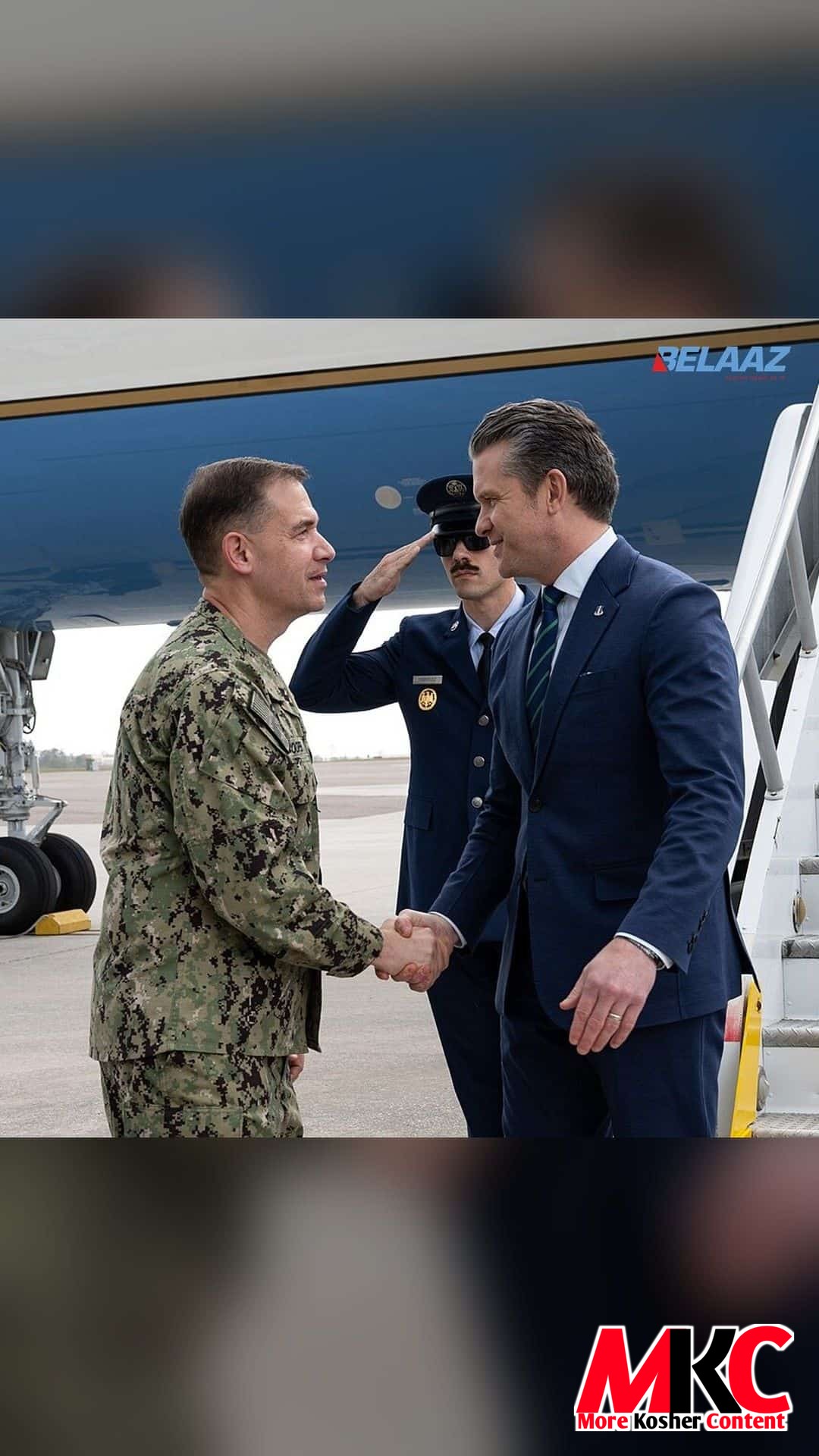 🇺🇸 - באריכט: CENTCOM טשיף אדמיראל בראד קופער האט היינט אינפארמירט טראמפ איבער די ים-בלאקאדע אויף איראן, א…