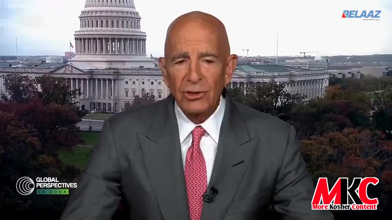 🇺🇸🇮🇱 - ווידעא: אמעריקאנער שגריר אין טערקיי טאם בעראק: "מדינת ישראל איז שוין מיד פון ליידן... סיריע האט ק…