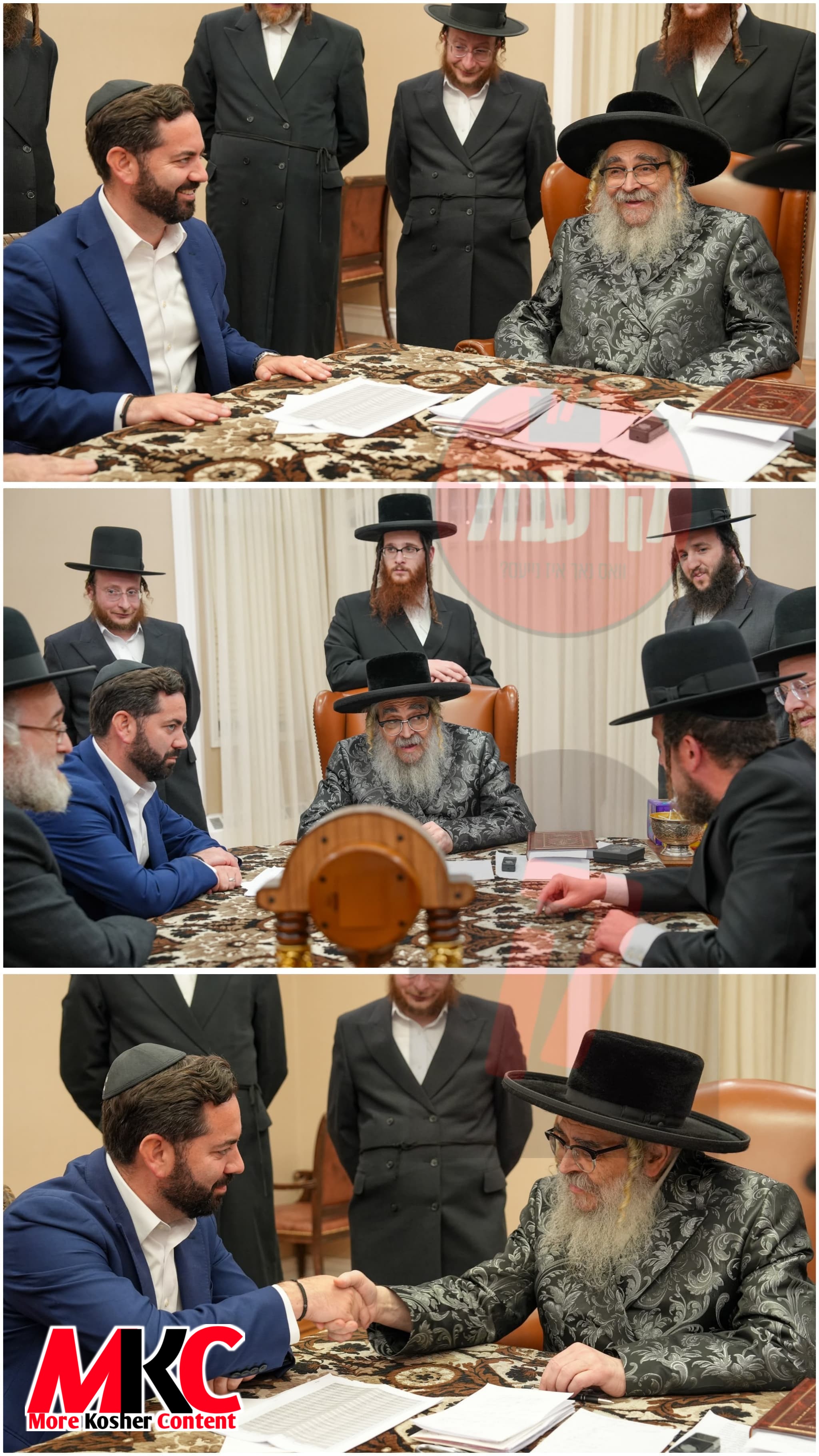 כלל ישראל׳ס קאנגרעסמאן מייק לאלער נעמט אפ הייסע שטיצע פון האדמו״ר מסאטמאר וועלכער האט מכיר טובה געווען זיינע…