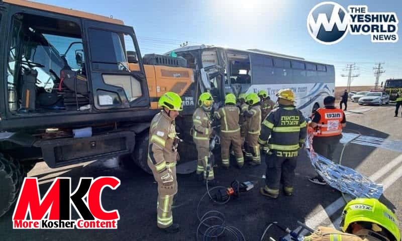 א באס דרייווער איז ל"ע אומגעקומען און 23 חרדי'שע מיידלעך זענען פארוואונדעט געווארן פרייטאג צופרי, ווען זייער…